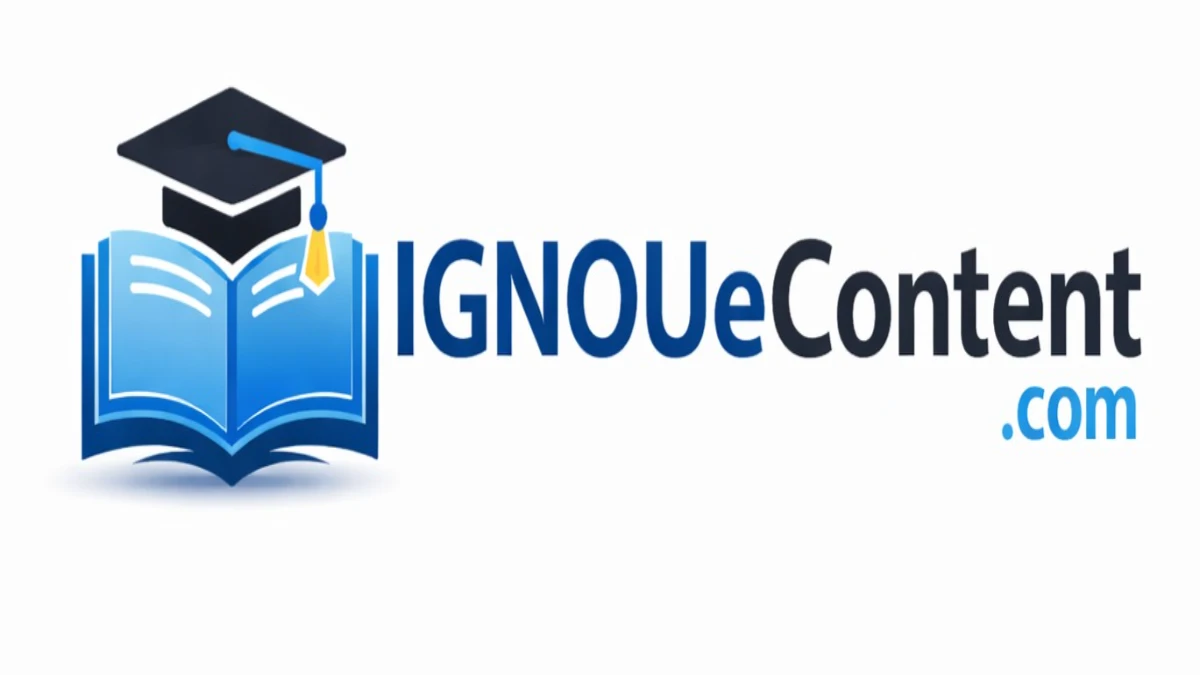 ignou econtent