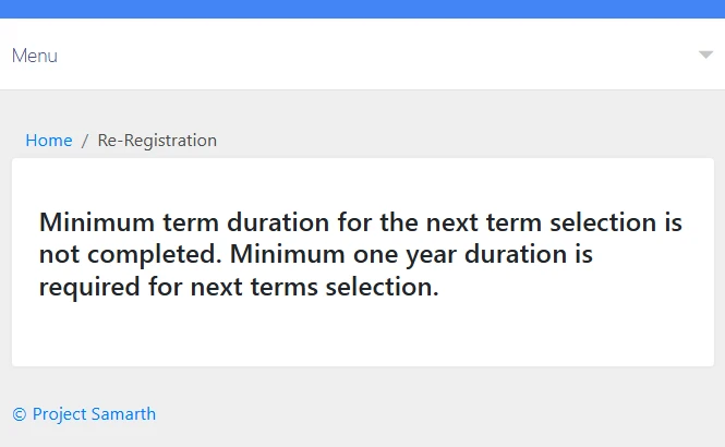 ignou re-registration